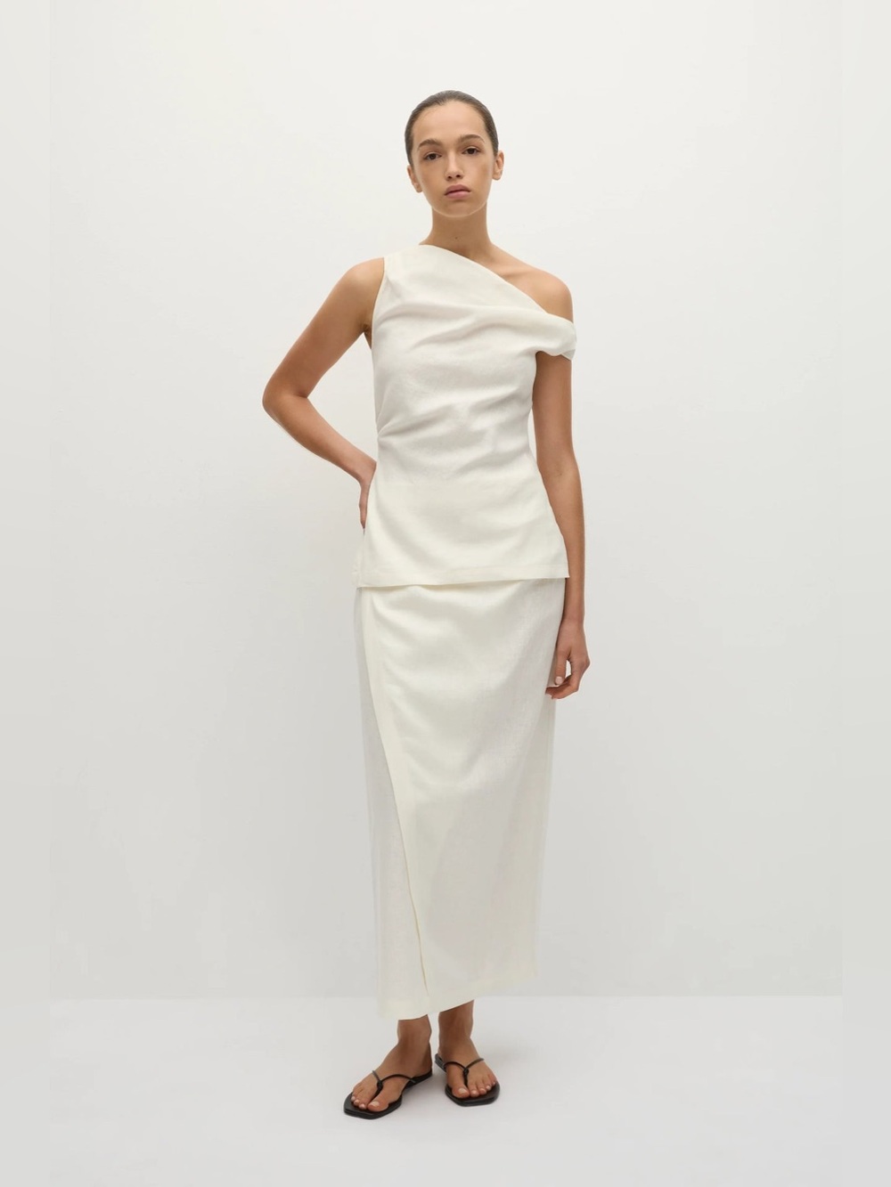 Suis Skirt White Faithfull